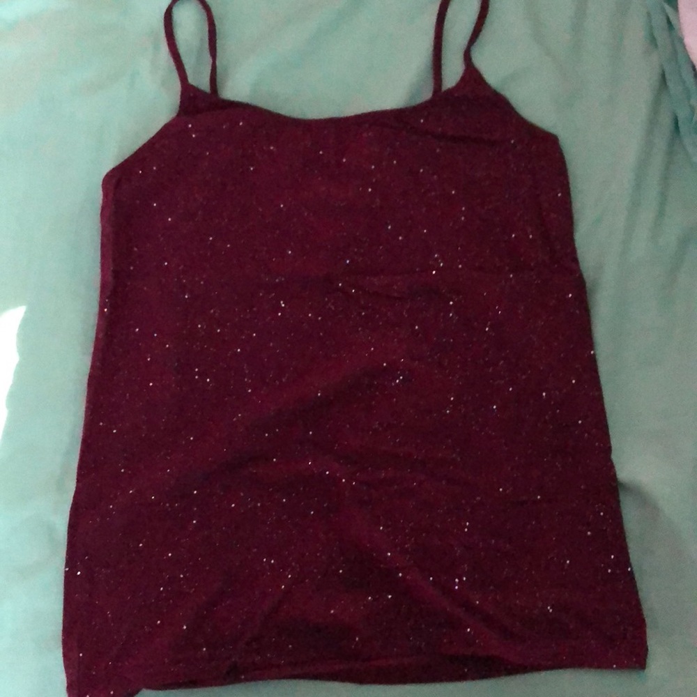 burgundy Cami